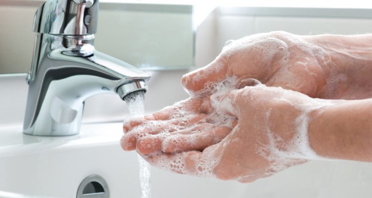 Washing hands Premier Bio Waste