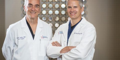 Dr. Browning & Dr. Lewis at Texas Dermatology