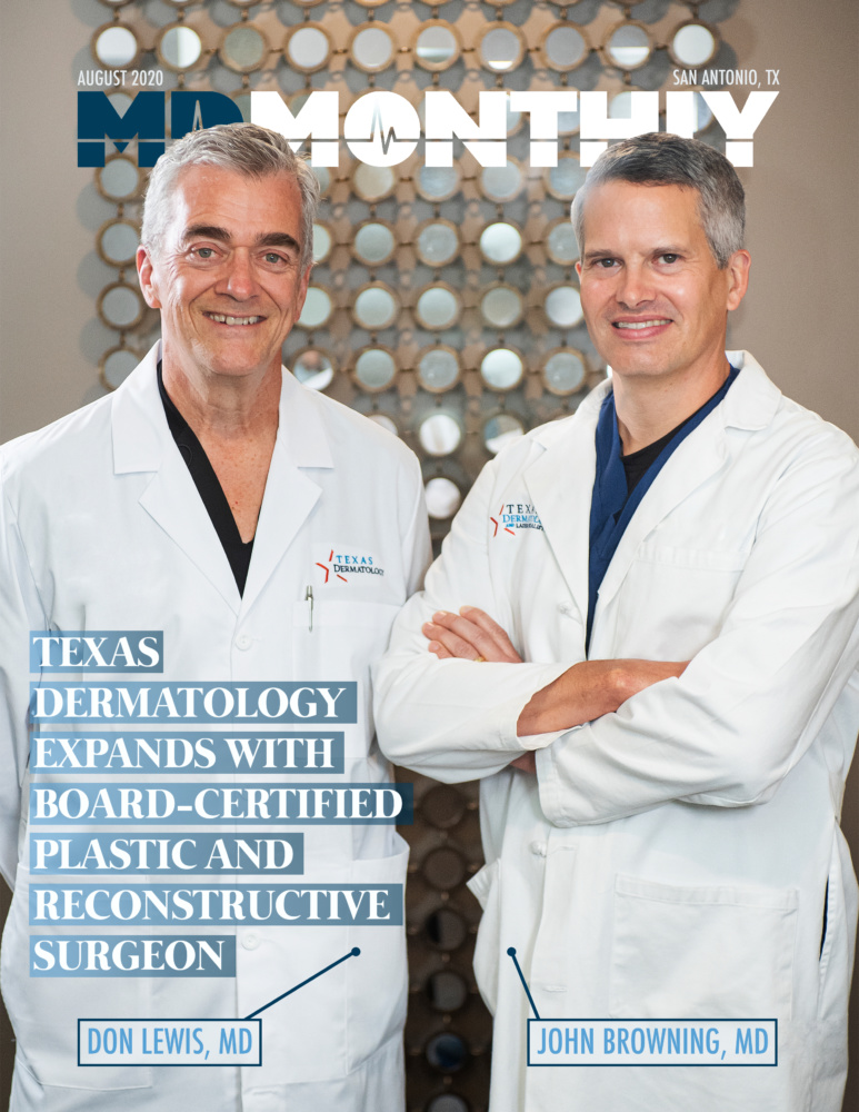 TX Dermatology Welcomes Plastic Surgeon on MD Monthly Cover